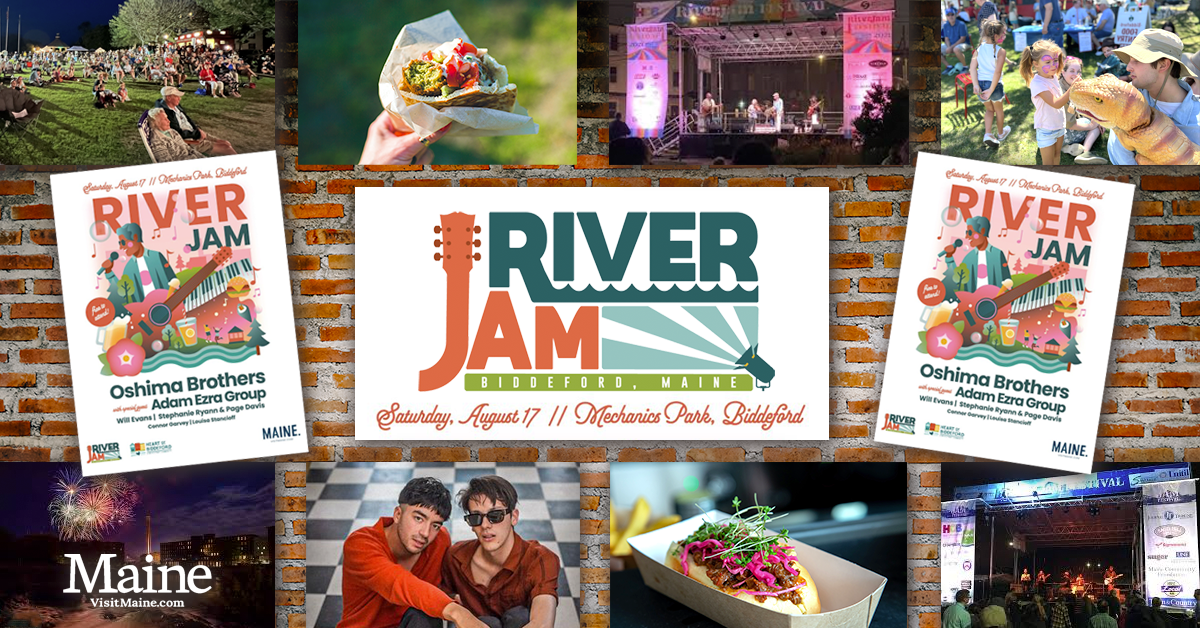 River Jam Heart of Biddeford